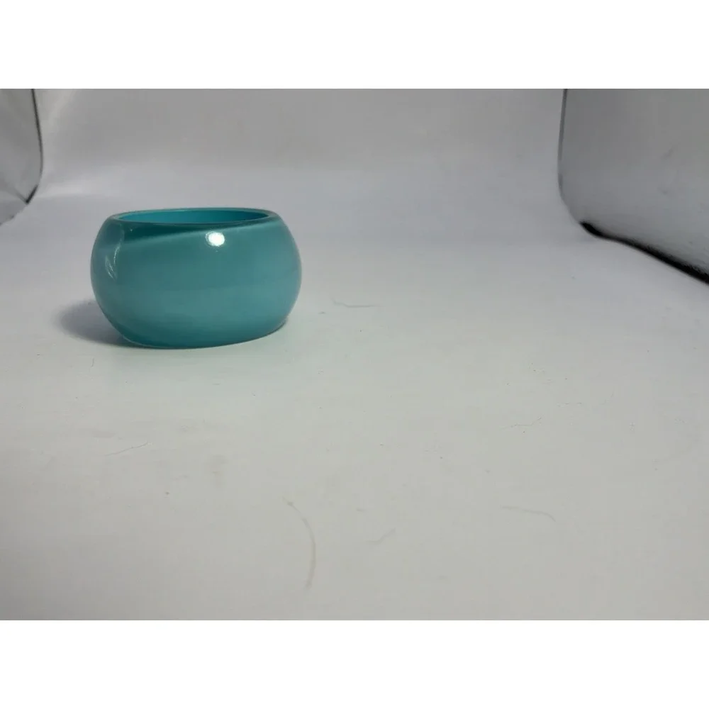 Acrylic Aqua Napkin Rings Selling Individually‎ 8 Available